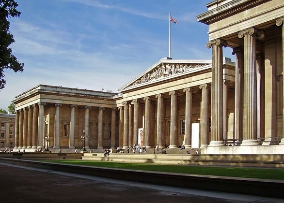 British Museum dış cephesi