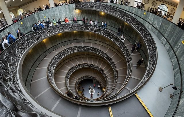 Vatikan Müzeleri Spiral Merdiven